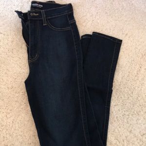 Fashion Nova Skinny Jeans Dark Blue Size 3
